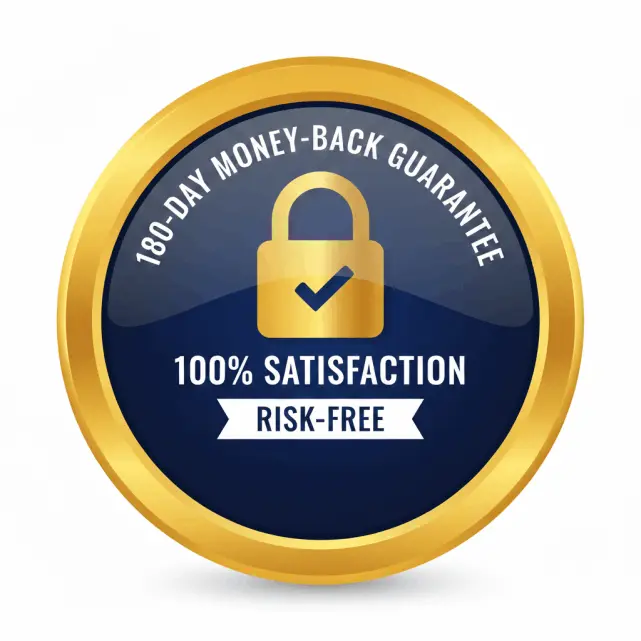  Money Back Guarantee